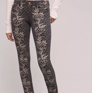 Pilcro and the Letterpress Anthropologie Serif Corduroy Pants Leggings 27